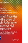 Physical Properties and Behaviour of High-Performance Concrete at High Temperature