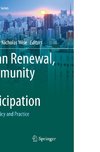 Urban Renewal, Community and Participation