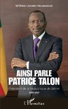 Ainsi parle Patrice Talon