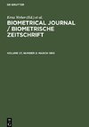 Biometrical Journal / Biometrische Zeitschrift, Volume 27, Number 2, March 1985