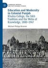 Education and Modernity in Colonial Punjab