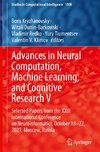 Advances in Neural Computation, Machine Learning, and Cognitive Research V