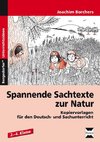 Spannende Sachtexte zur Natur