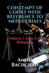 CONTEMPT OF COURT WITH REFERENCE TO MEDIA TRIALS