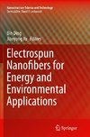 Electrospun Nanofibers for Energy and Environmental Applications