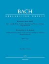 Konzert für Cembalo, Flöte, Violine, Streicher und Basso continuo a-Moll BWV 1044 