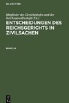 Entscheidungen des Reichsgerichts in Zivilsachen, Band 24, Entscheidungen des Reichsgerichts in Zivilsachen Band 24