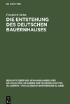 Die Entstehung des Deutschen Bauernhauses