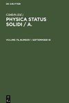 Physica status solidi / A., Volume 79, Number 1, Septemmber 16