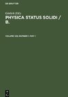 Physica status solidi / B., Volume 129, Number 1, May 1