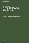 Physica status solidi / A., Volume 8, Number 2, December 16