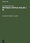 Physica status solidi / B., Volume 103, Number 1, January 1