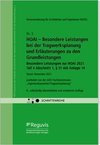 HOAI - Besondere Leistungen bei der Tragwerksplanung und Erläuterungen zu den Grundleistungen