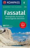 KOMPASS Wanderführer 5718 Fassatal, Rosengarten, 60 Touren