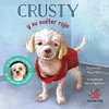 Crusty y su suéter rojo - La increíble historia de un perrito rescatado de las calles