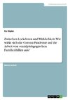 Zwischen Lockdown und Wirklichkeit. Wie wirkt sich die Corona-Pandemie auf die Arbeit von sozialpädagogischen Familienhilfen aus?