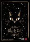 Golden Black Cat Tarot - Hochwertige Stülpdeckelschachtel mit Goldfolie