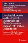 Sustainable Education and Development - Making Cities and Human Settlements Inclusive, Safe, Resilient, and Sustainable