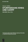 Sturmgesang Krieg und Kampf