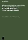 Heinrich Heine Säkularausgabe, Band 23, Briefe 1850-1856. Kommentar