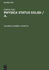 Physica status solidi / A., Volume 82, Number 1, March 16