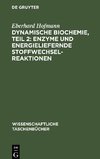 Dynamische Biochemie, teil 2: Enzyme und energieliefernde Stoffwechselreaktionen