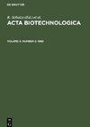 Acta Biotechnologica, Volume 9, Number 2, Acta Biotechnologica (1989)