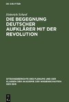 Die Begegnung deutscher Aufklärer mit der Revolution