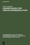 Grundfragen der Verhaltensregulation