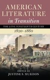 American Literature in Transition, 1820-1860