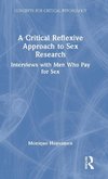 A Critical Reflexive Approach to Sex Research