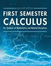 First Semester Calculus for Students of Mathematics and Related Disciplines