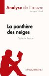 La panthère des neiges de Sylvain Tesson (Analyse de l'oeuvre)