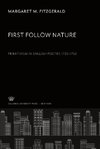 First Follow Nature