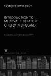 Introduction to Medieval Literature Chiefly in England