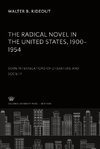 The Radical Novel in the United States 1900-1954