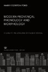 Modern Provençal Phonology and Morphology