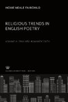 Religious Trends in English Poetry