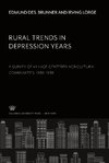 Rural Trends in Depression Years