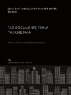 Tax Documents from Theadelphia. Papyri of the Second Century A. D.