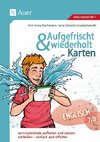 Aufgefrischt-und-wiederholt-Karten Englisch 7-8