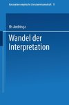 Wandel der Interpretation