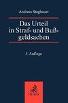 Das Urteil in Straf- und Bußgeldsachen