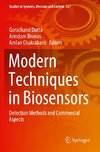 Modern Techniques in Biosensors