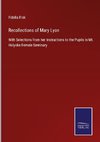 Recollections of Mary Lyon