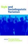 Style and Sociolinguistic Variation