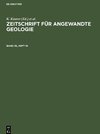 Zeitschrift für Angewandte Geologie, Band 36, Heft 10, Zeitschrift für Angewandte Geologie Band 36, Heft 10