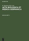 Acta Biologica et Medica Germanica, Band 20, Heft 2, Acta Biologica et Medica Germanica Band 20, Heft 2