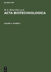 Acta Biotechnologica, Volume 4, Number 3, Acta Biotechnologica Volume 4, Number 3