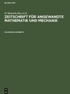 Zeitschrift für Angewandte Mathematik und Mechanik, Volume 65, Number 11, Zeitschrift für Angewandte Mathematik und Mechanik Volume 65, Number 11